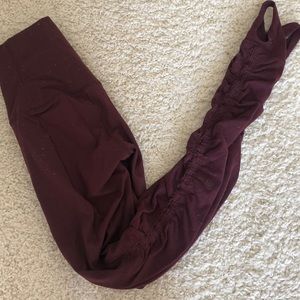 RARE lululemon high waisted wunder under leggings